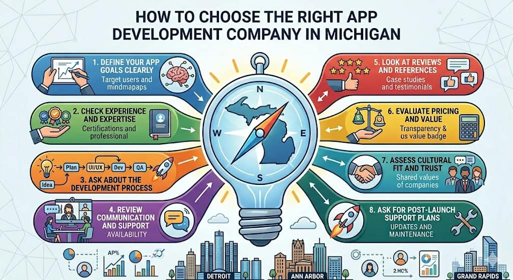 mobile app development services in Michigan