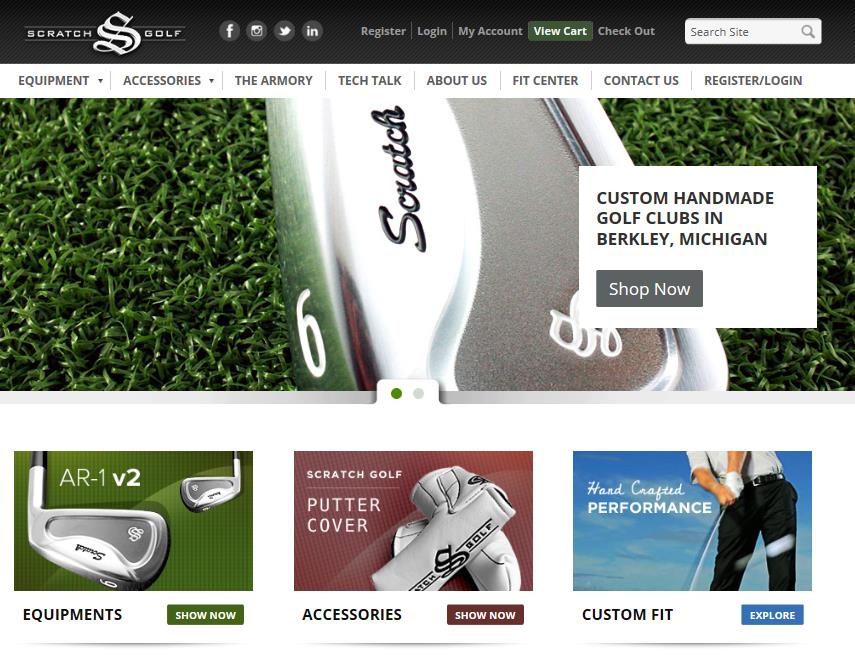 An ecommerce storefront built by IPS